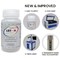 LaserBond 100 Black Laser Marking Ink, Compatible with CO2 Fiber Diode and YAG Laser Engravers, Permanent Marks on Metal Glass Stone and Ceramic (125g)